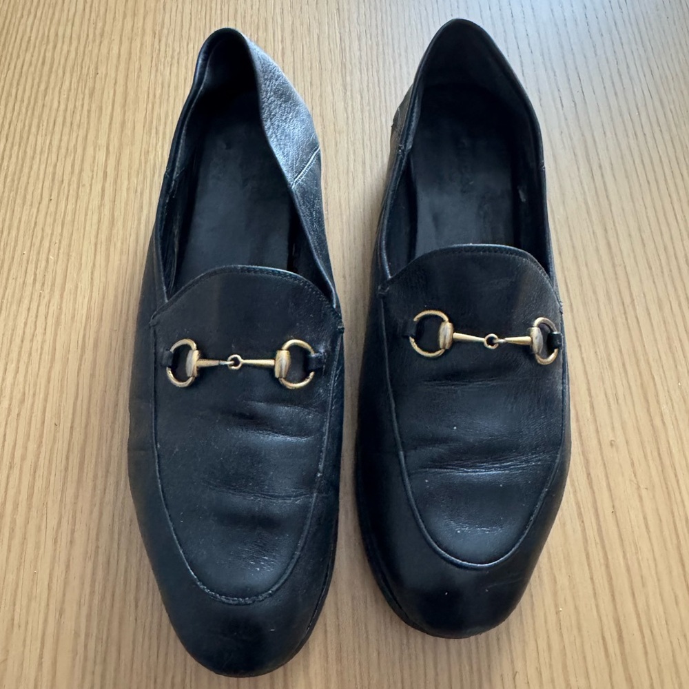 Gucci Horsebit Gucci Leather Loafers